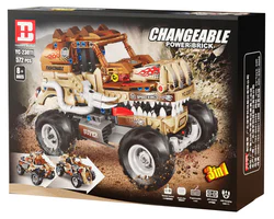 The king's dragon transformer, the build-up dinosaur
