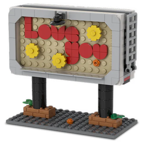 Interesting billboards 乐高 LEGO IDEASPAB1