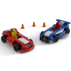 Modularized racing car