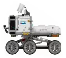 Vagabonded Earth 2: Moon Transport Vehicle 森宝 SEMBO 107105 image 2