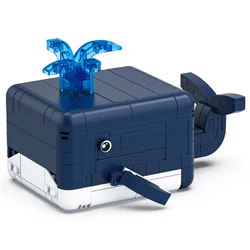 Fun table pet: Curious whale