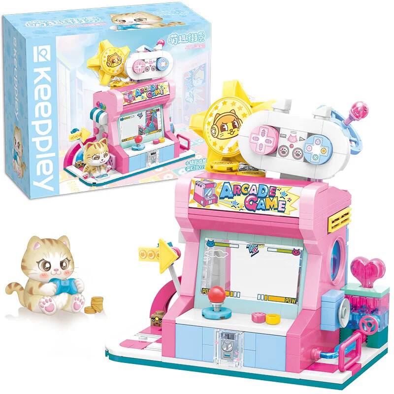 Fun Street Fat Homecat: Little Orange Game House 启蒙 QMAN/ENLIGHTEN/Keeppley K28019 image 4