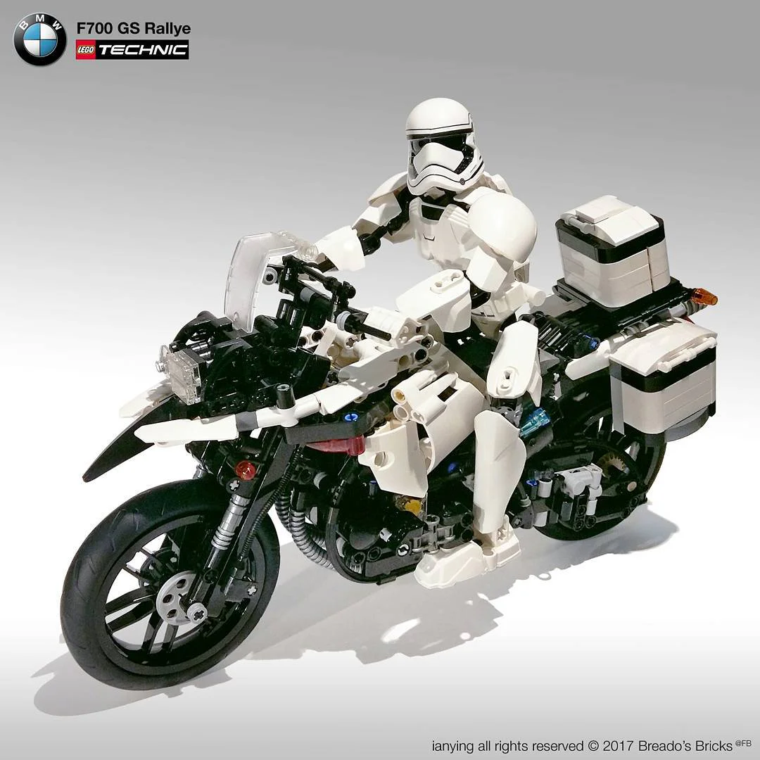 Patrol motorcycle BMW F700 GS Rally 星堡 XINGBAO XB-03019 image 11