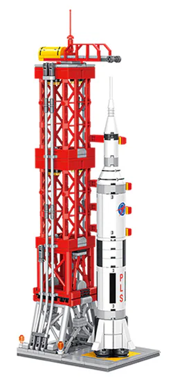 Aerospace: Saturn-5 launch base