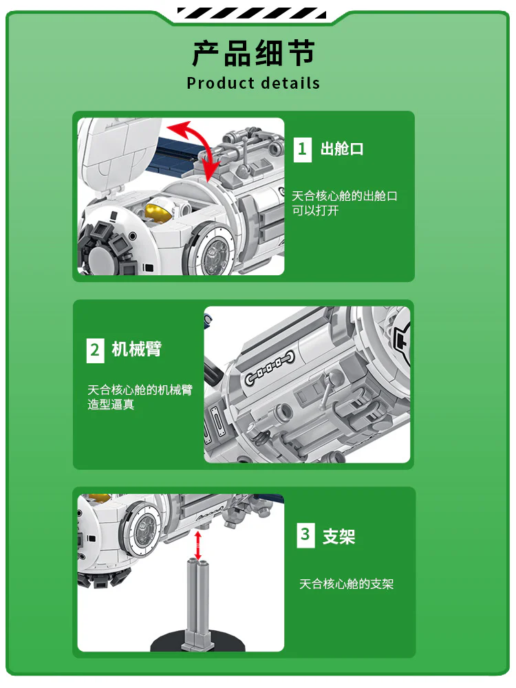 Aerospace: Astronomical core module 潘洛斯 PANLOSBRICK 691006 image 5