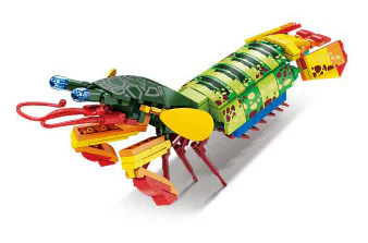 Sea World 6 Hammerhead Sharks, Crabs, Crabs, Octopus, Freckletail Mantis shrimp, Mexican redhead shrimp, Crabs 开智 KAZI/高博乐 GBL KY80045 image 6