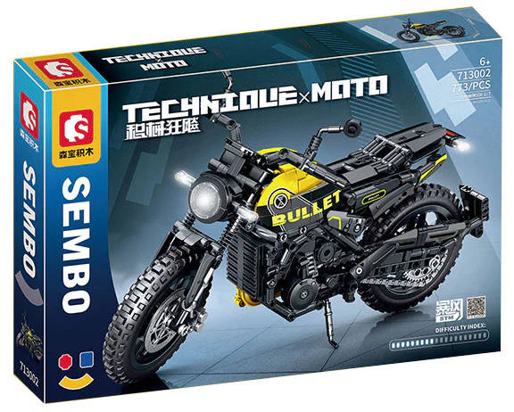 Scrambling: Bena Sphinx 500 motorcycle 森宝 SEMBO 713002 image 1