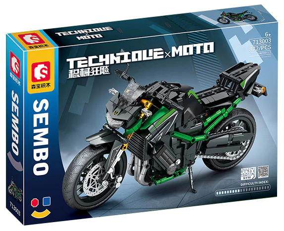 SCRAMBLE: KAWASAKI Z9000 MOTORCYCLE 森宝 SEMBO 713003 image 1