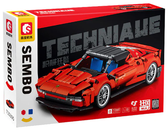 ARMAMENTS: FERRARI SP4 森宝 SEMBO 715305 image 1