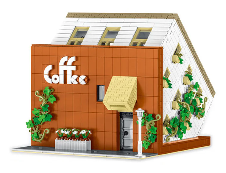 Turn the coffee house upside down 型玩模客 MORKMODEL 10209