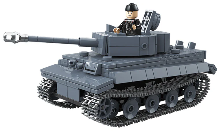 TIGER I HEAVY TANK (POSTER) 全冠 QUANGUAN 100242