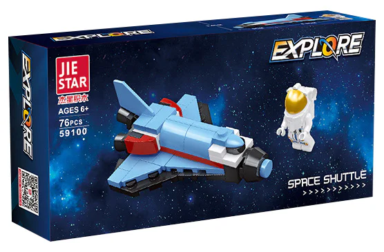 Star exploration: Space Shuttle 杰星 JIESTAR 59100 image 1