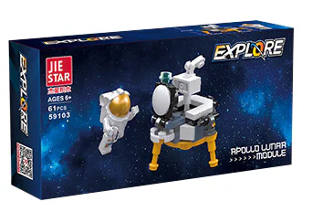 Star exploration: Apollo Moon 杰星 JIESTAR 59103 image 1
