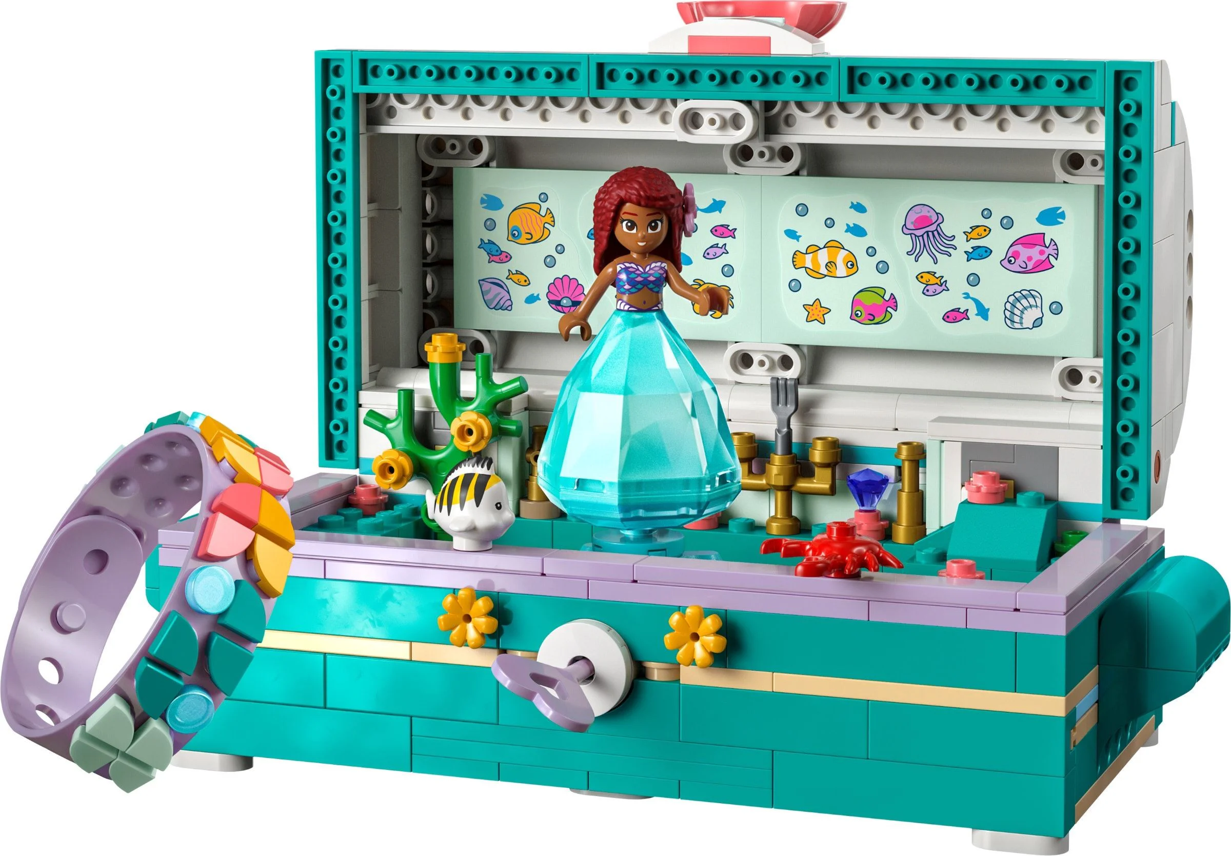 Mermaid: Ariel's treasure box 乐高 LEGO 43229