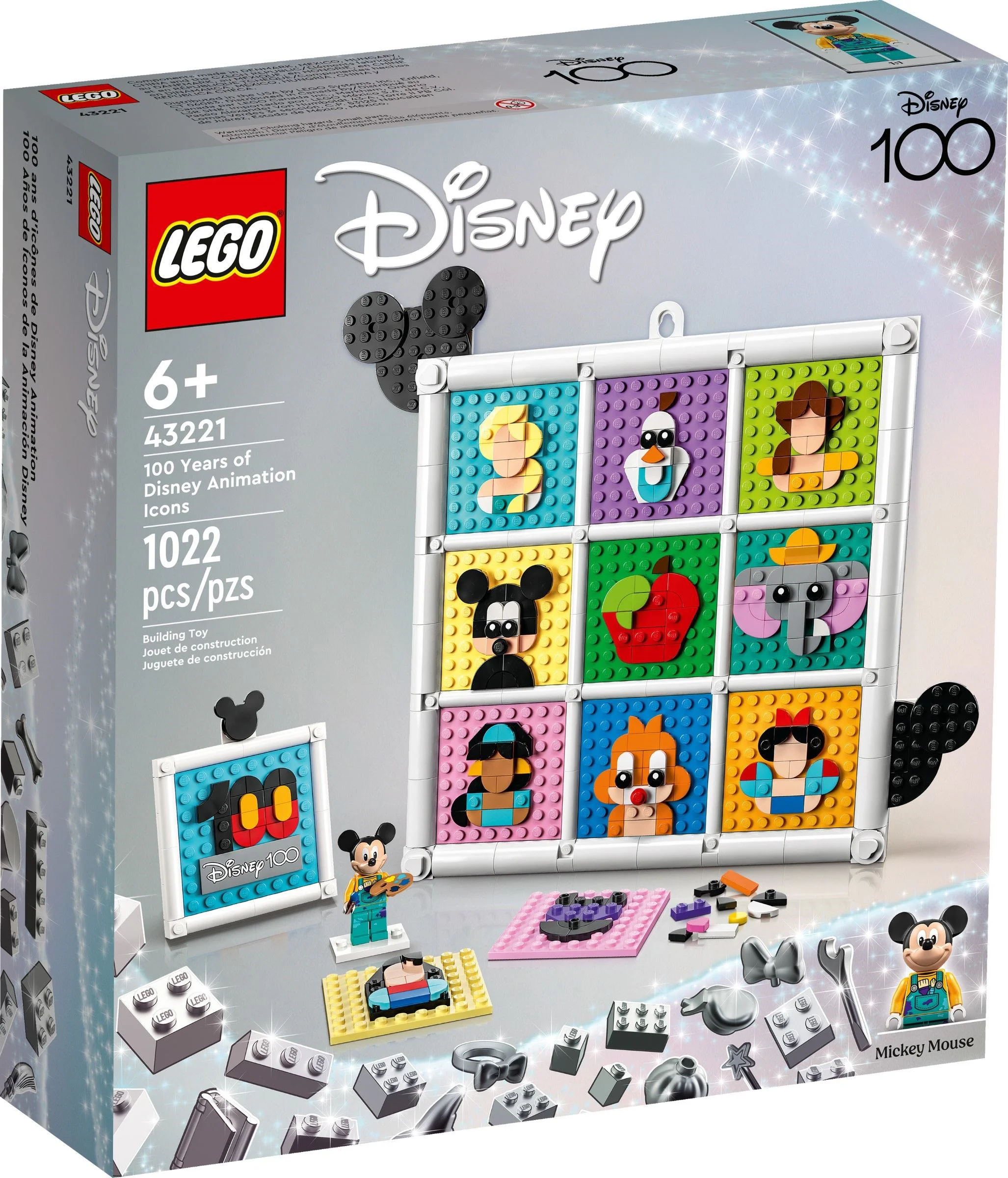 Disney Classic Animation 100th Anniversary 乐高 LEGO 43221 image 1