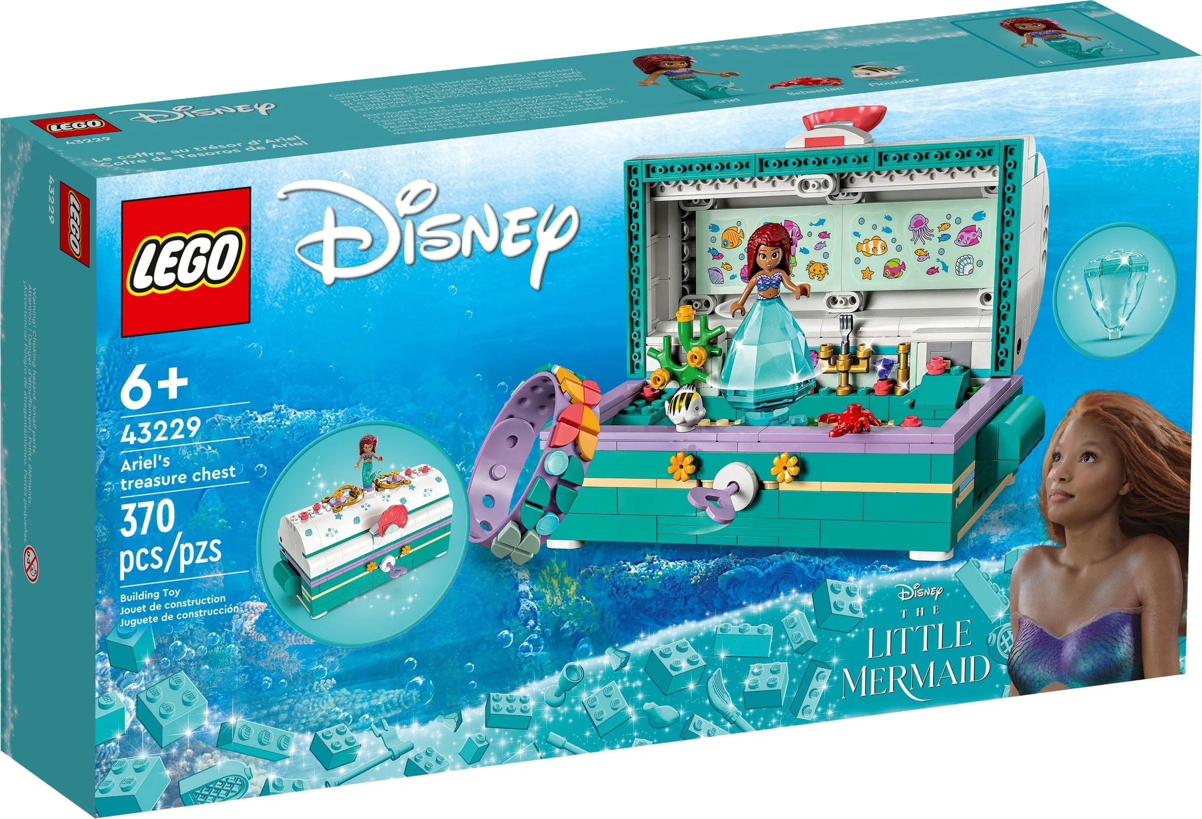 Mermaid: Ariel's treasure box 乐高 LEGO 43229 image 1