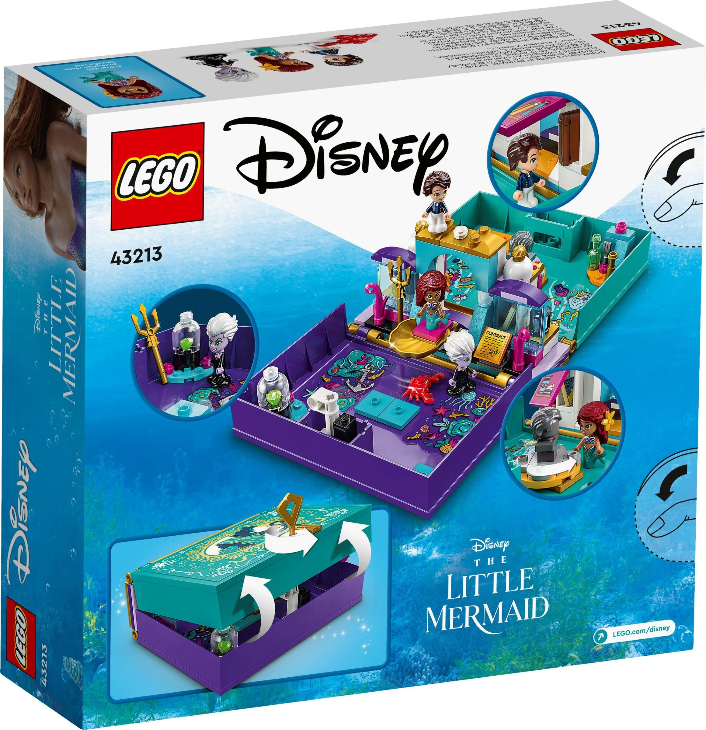 Little mermaid storybook 乐高 LEGO 43213 image 6