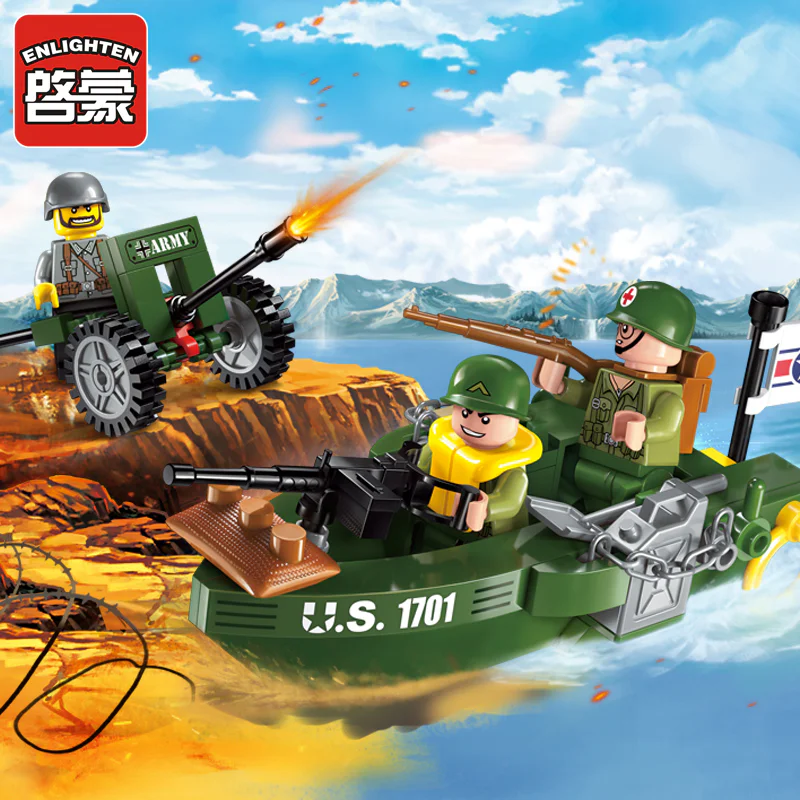 Field Series: Beach Landings 启蒙 QMAN/ENLIGHTEN/Keeppley 1701 image 1