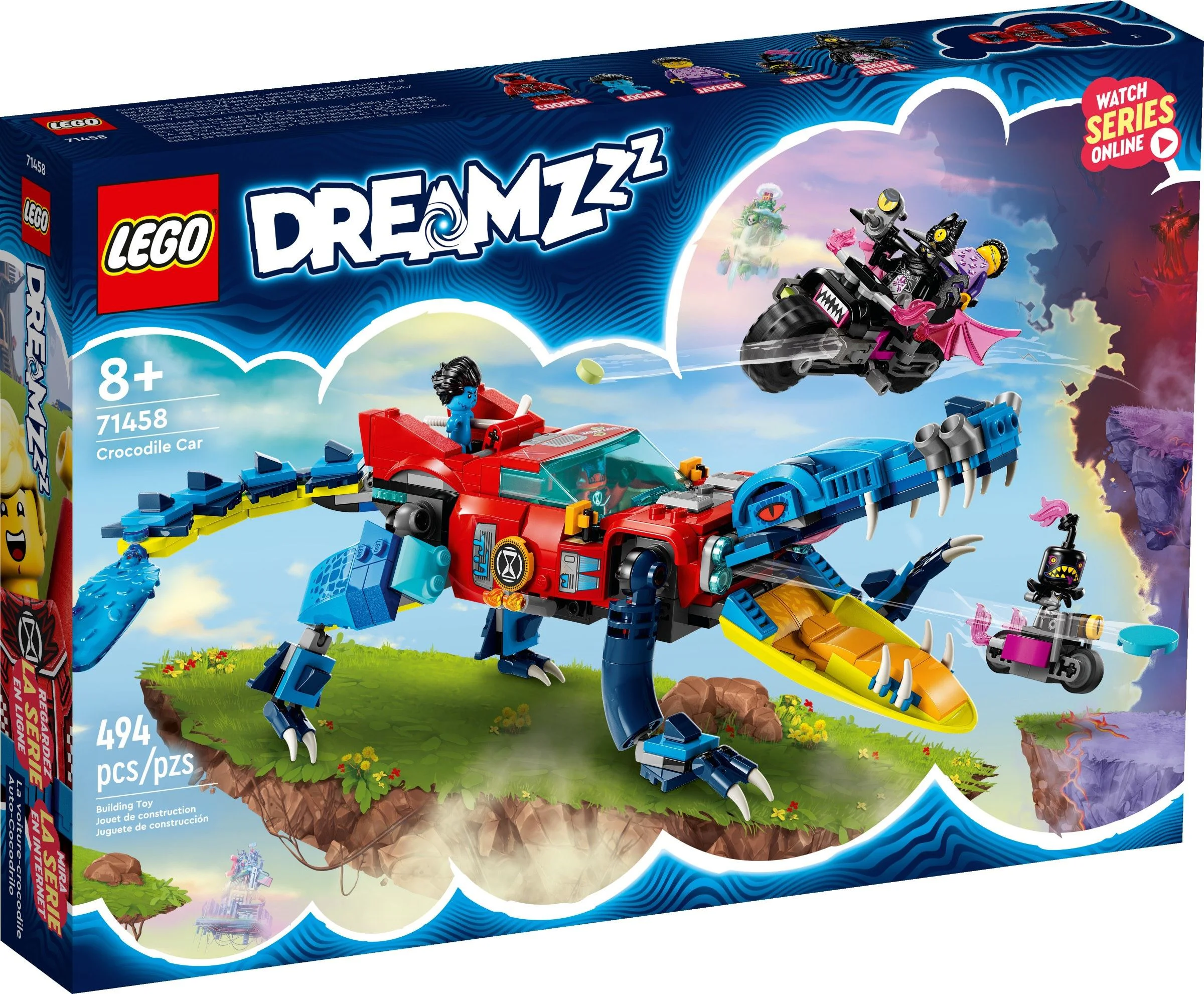 DREAMZZZ: Crocodile car 乐高 LEGO 71458 image 1