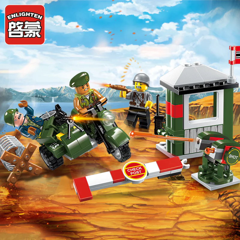 Field series: escape from alert area 启蒙 QMAN/ENLIGHTEN/Keeppley 1702 image 1