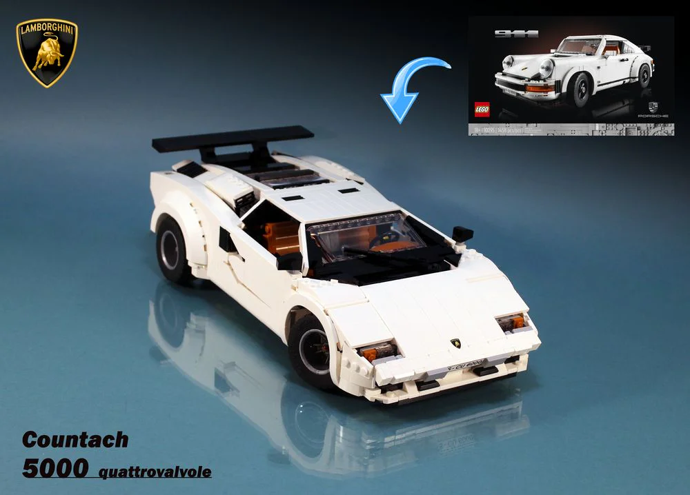 Lamborghini Contash (in 10295) 宇星模王 MOULDKING 13194 image 1