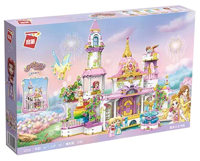 Princess Leah Four Flowers Wonderland: Royal Princess College 启蒙 QMAN/ENLIGHTEN/Keeppley 32021 image 1