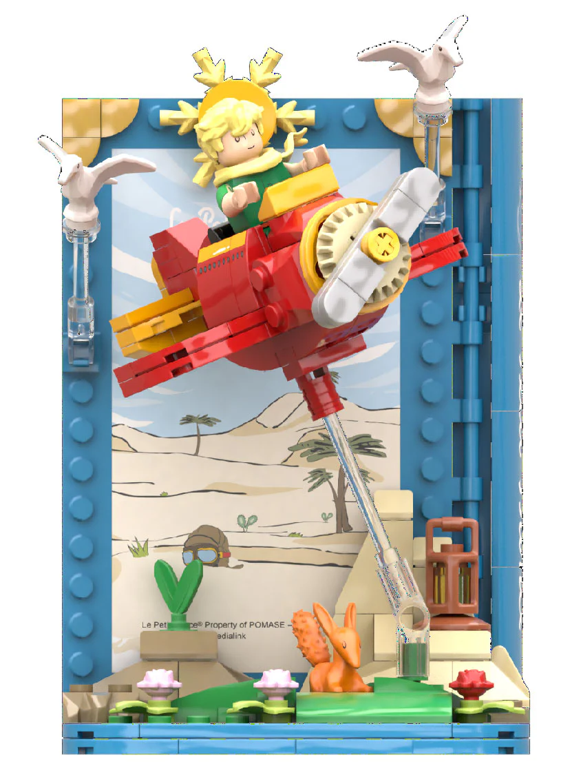 Little Prince: Aeroplane Book 拼奇积木 Pantasy 86310
