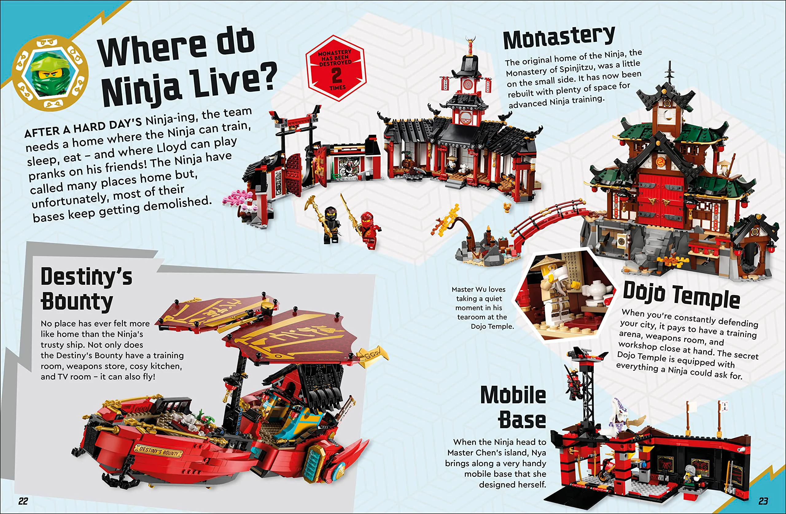 Lego Ninja: The Secret World of Ninjas DK ISBN9780241629406 image 3