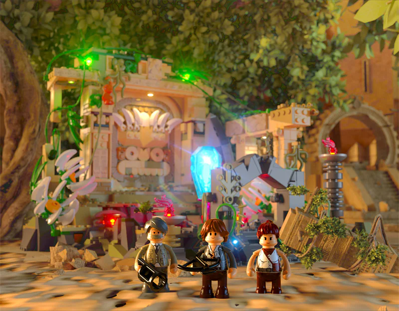 Jungle temple ruins Amazing Brick F9010 image 2