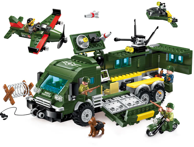 Field series: attack on armoured vehicles 启蒙 QMAN/ENLIGHTEN/Keeppley 1709