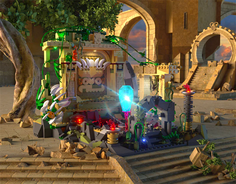 Jungle temple ruins Amazing Brick F9010 image 4