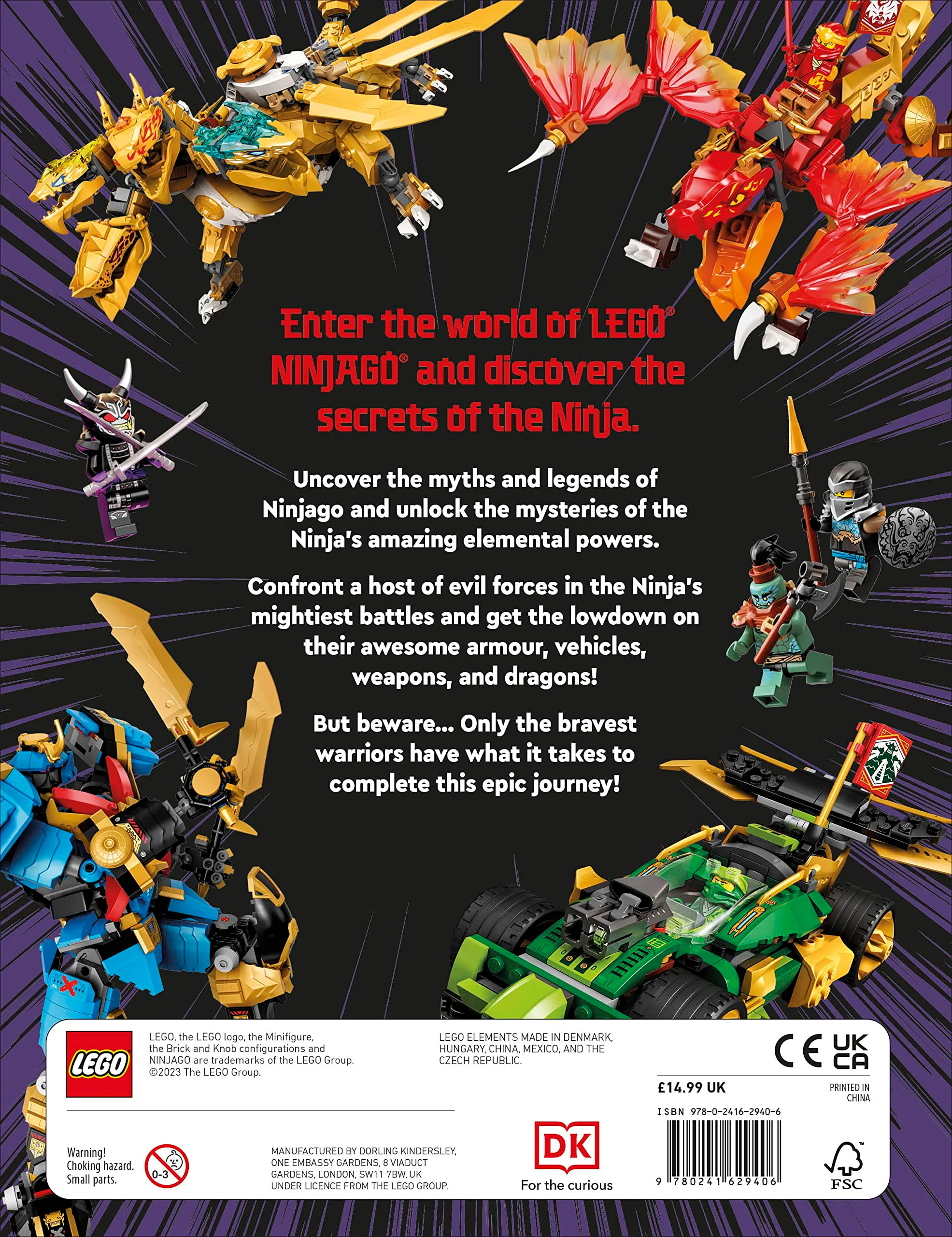 Lego Ninja: The Secret World of Ninjas DK ISBN9780241629406 image 8