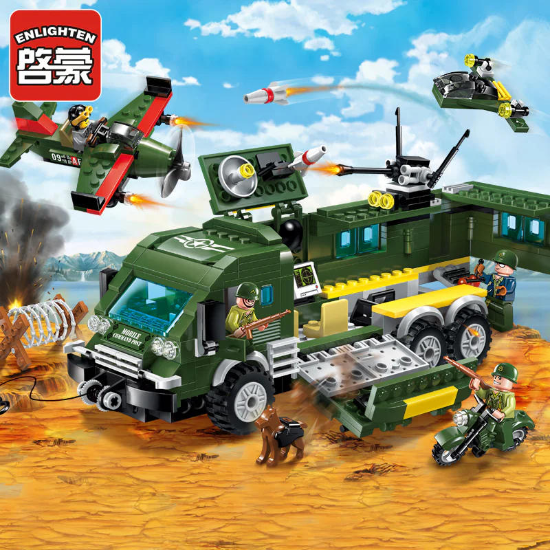 Field series: attack on armoured vehicles 启蒙 QMAN/ENLIGHTEN/Keeppley 1709 image 1