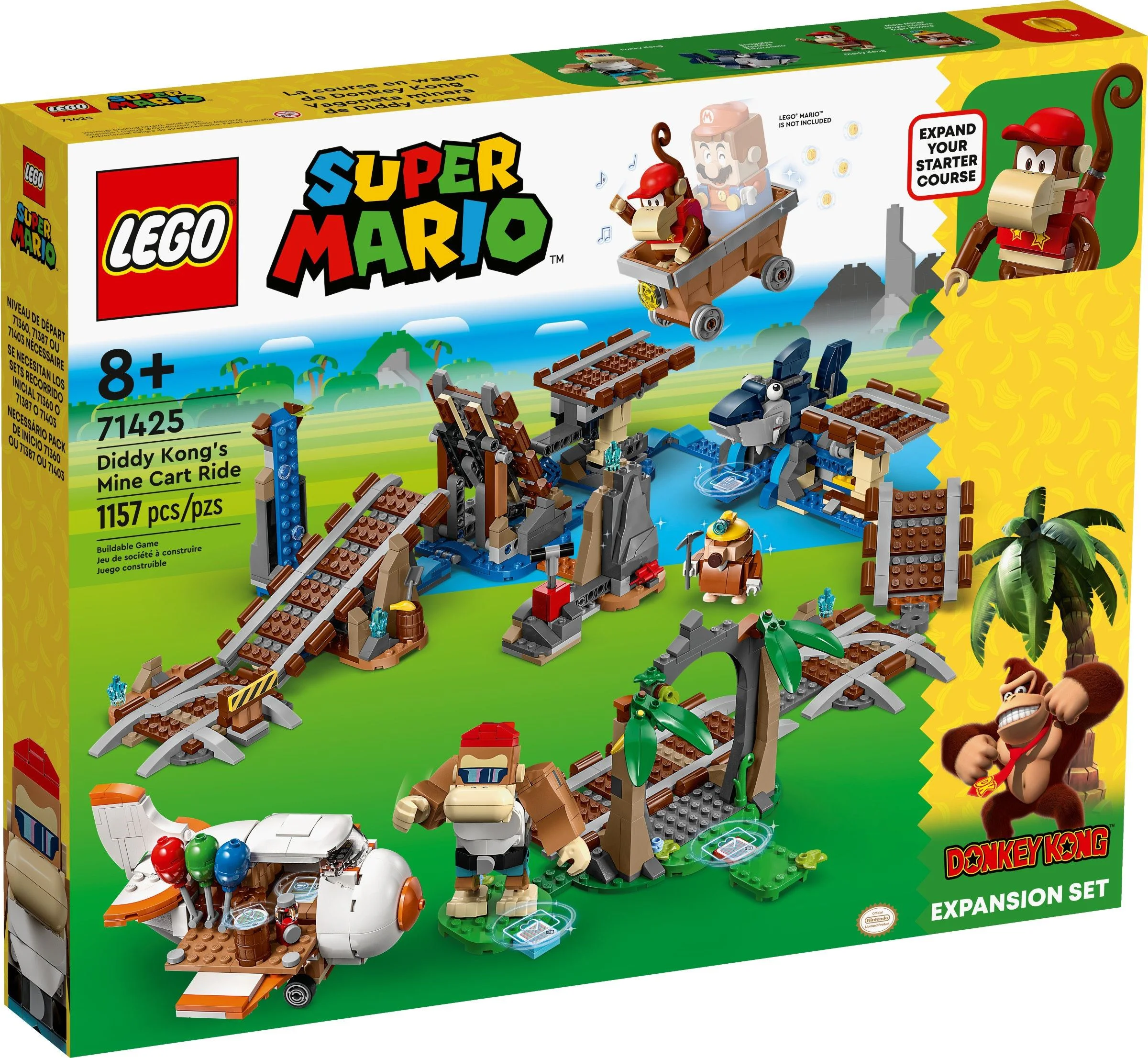 Dydecoon's trip to the mine truck extends the gate 乐高 LEGO 71425 image 1