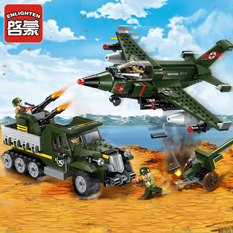 Field series: a land-to-air confrontation 启蒙 QMAN/ENLIGHTEN/Keeppley 1710 image 1
