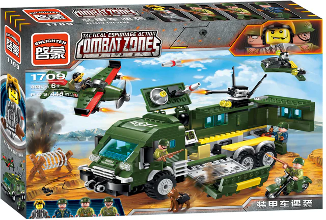 Field series: attack on armoured vehicles 启蒙 QMAN/ENLIGHTEN/Keeppley 1709 image 4