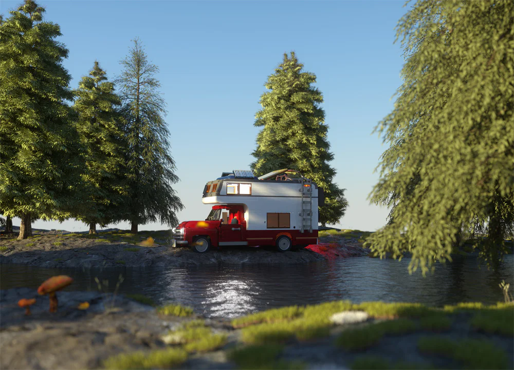 Camping vehicle Amazing Brick F9012 image 17