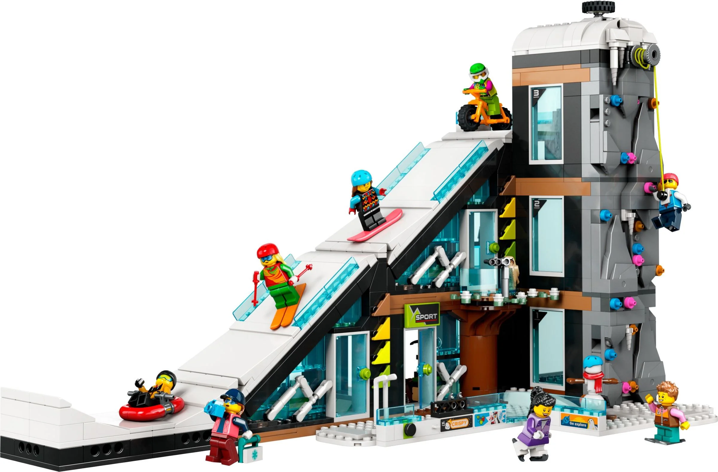 Rock climbing skis 乐高 LEGO 60366