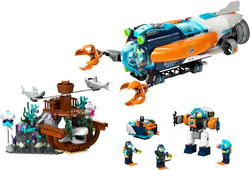 Deep-sea expedition submarine