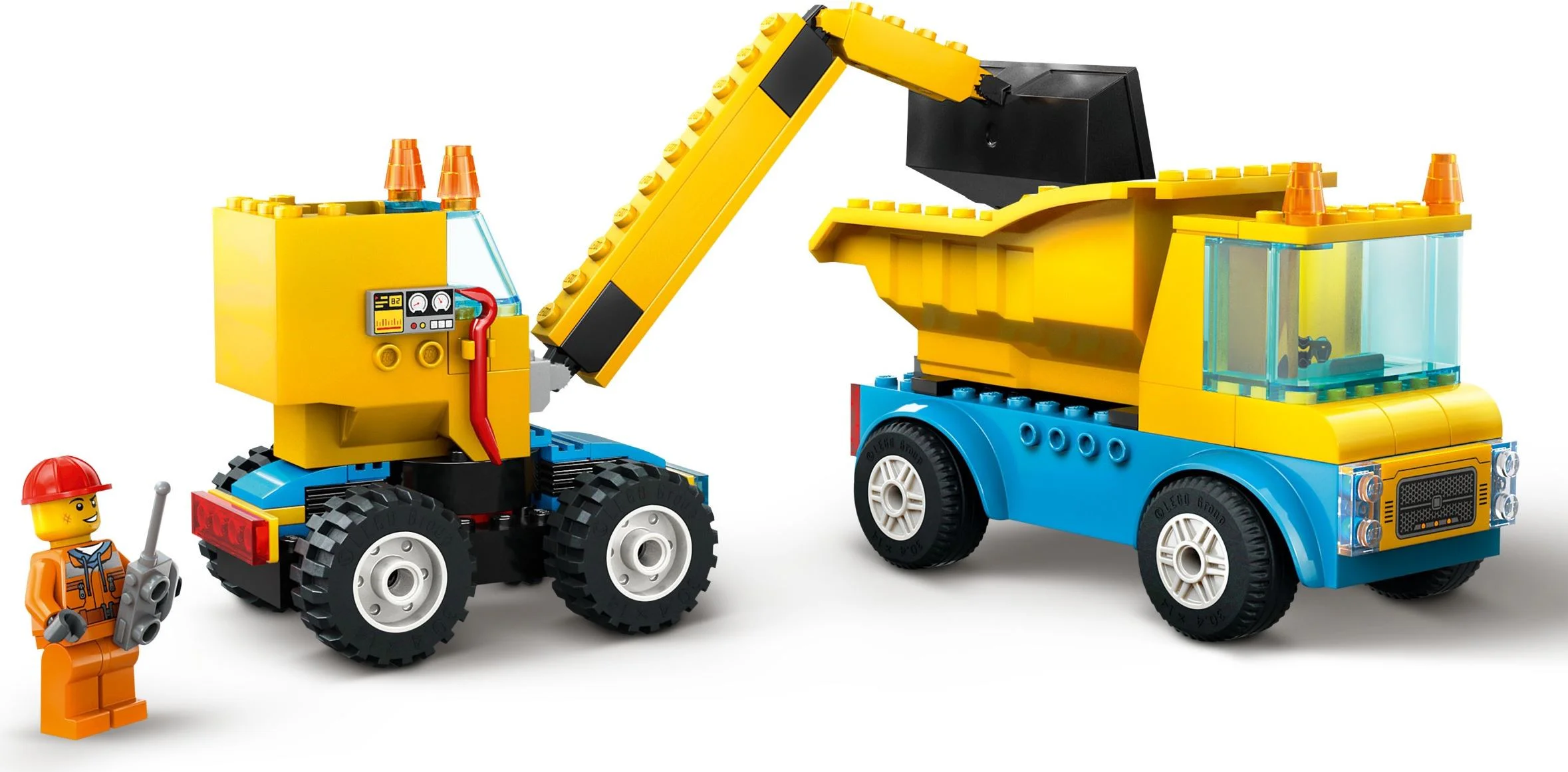 Truck and crane 乐高 LEGO 60391 image 1