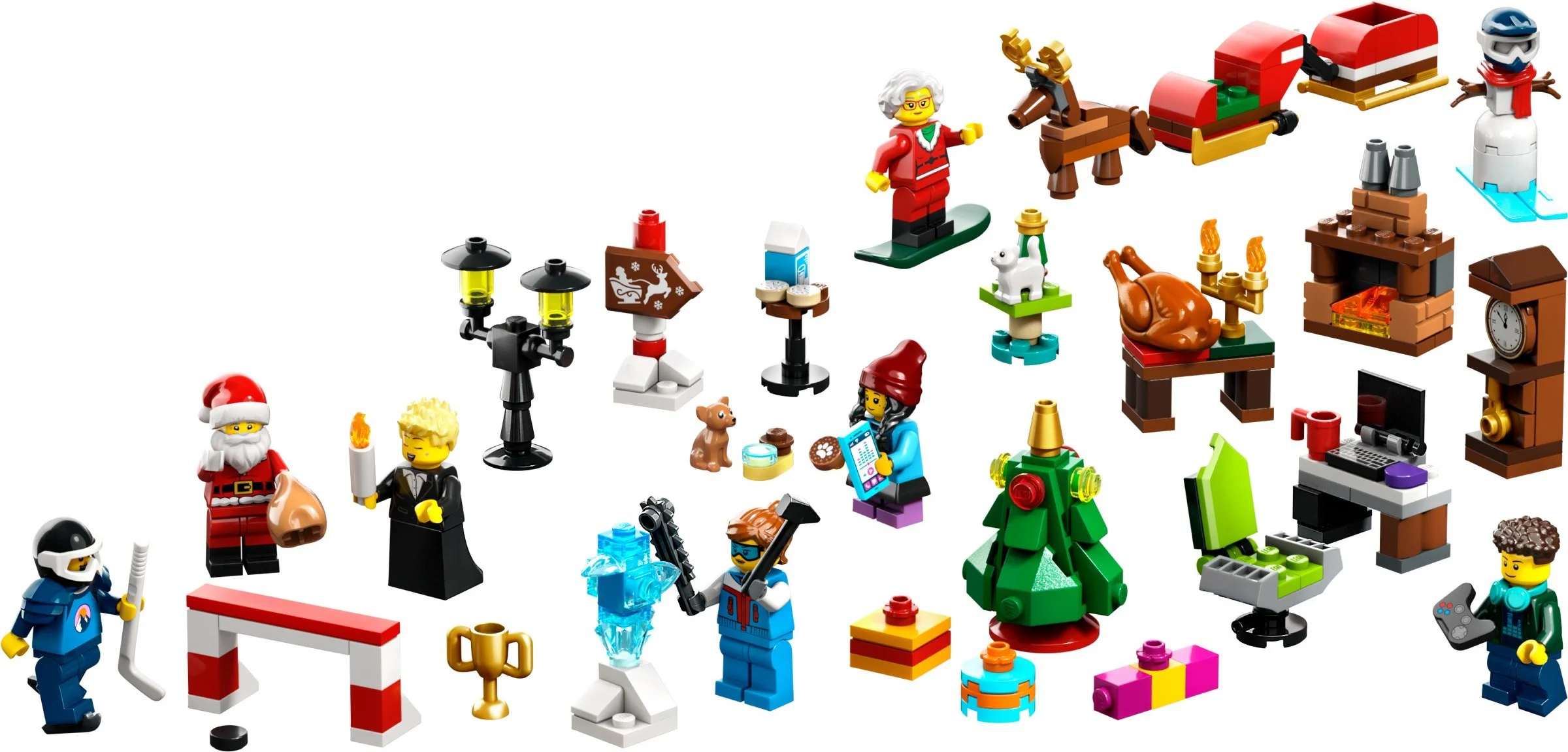 City Group 2023 Christmas Last Calendar 乐高 LEGO 60381 image 2