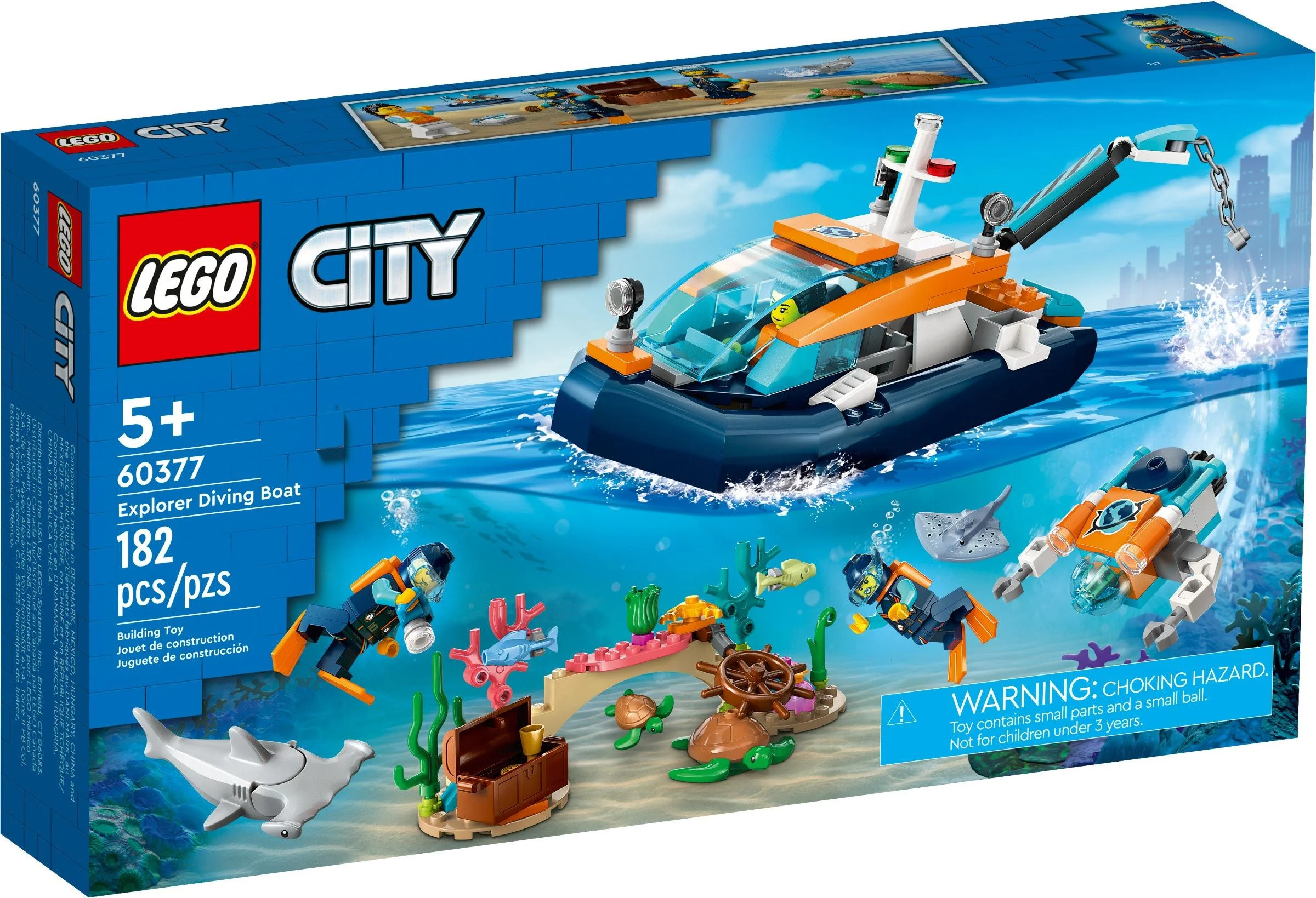 Diving expedition ship 乐高 LEGO 60377 image 1