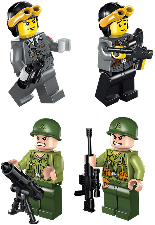 Field series: tank counter-attack 启蒙 QMAN/ENLIGHTEN/Keeppley 1711 image 2