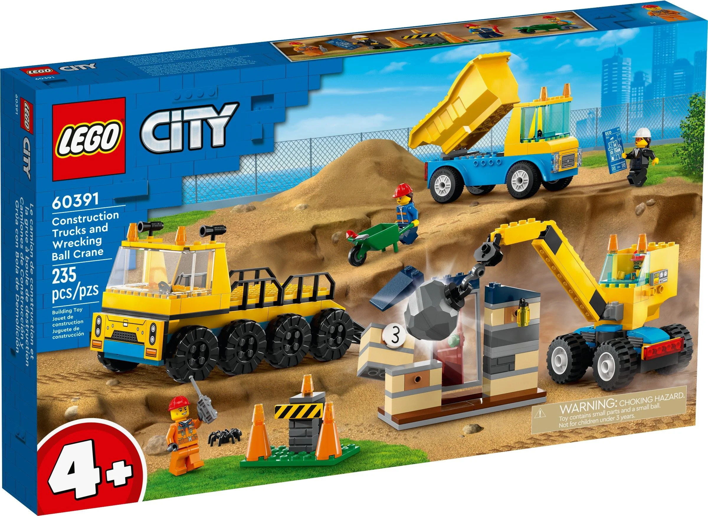 Truck and crane 乐高 LEGO 60391 image 2