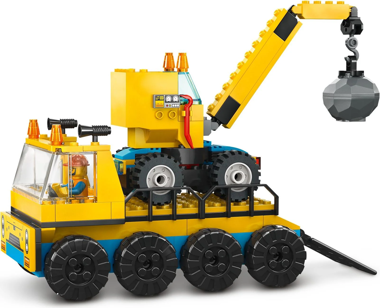 Truck and crane 乐高 LEGO 60391 image 3