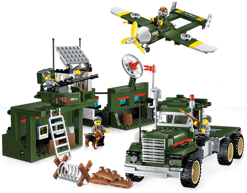 Field series: mobile combat vehicles 启蒙 QMAN/ENLIGHTEN/Keeppley 1713