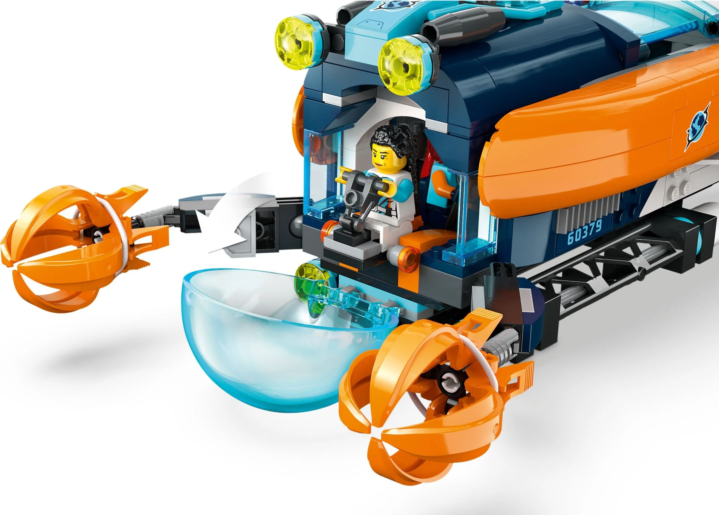 Deep-sea expedition submarine 乐高 LEGO 60379 image 5