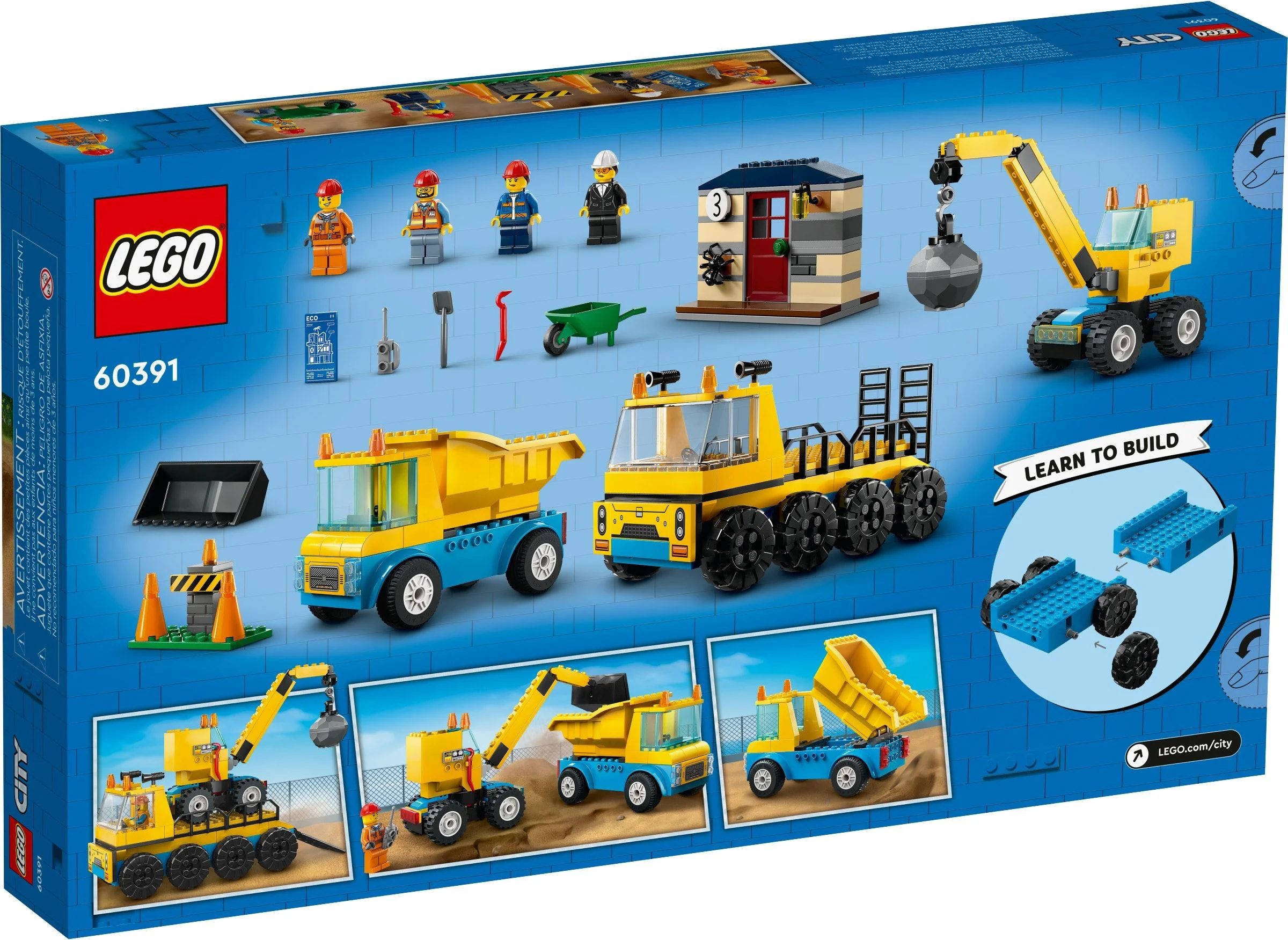 Truck and crane 乐高 LEGO 60391 image 6