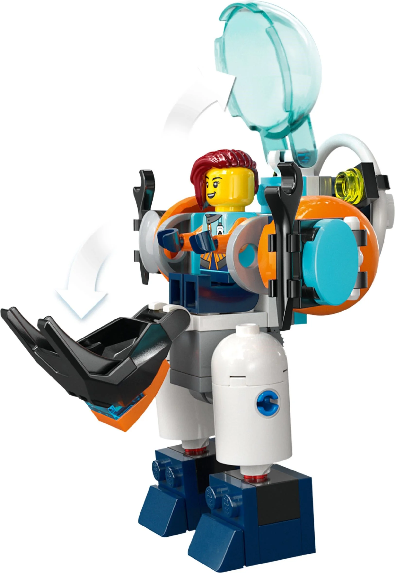 Deep-sea expedition submarine 乐高 LEGO 60379 image 7