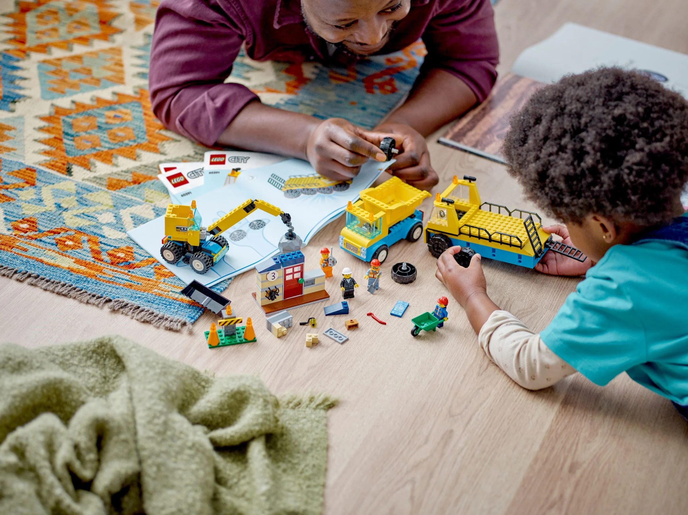 Truck and crane 乐高 LEGO 60391 image 7